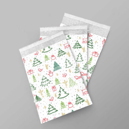 Balonlu Naylon Torba 22x30cm Bantlı Çam 50 Adet/Pk