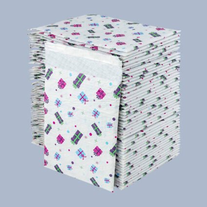 Balonlu Naylon Torba 18×25cm Bantlı Hediye Paketleri 50 Adet/Pk